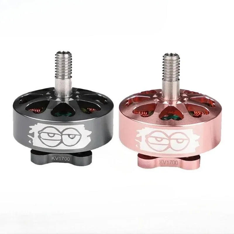 SkyDEl1pcs T-Motor Slattfpv 2306.3 1700KV 6S 2500KV 4S Brushless Motor W/4mm Shaft For RC FPV Racing