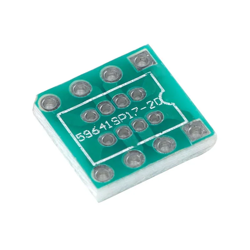 DIP8/SOP8 Adapter Board DIP To SMD Adapter Seat 1.27mm To 2.54mm IC Test Board (10 Pcs)