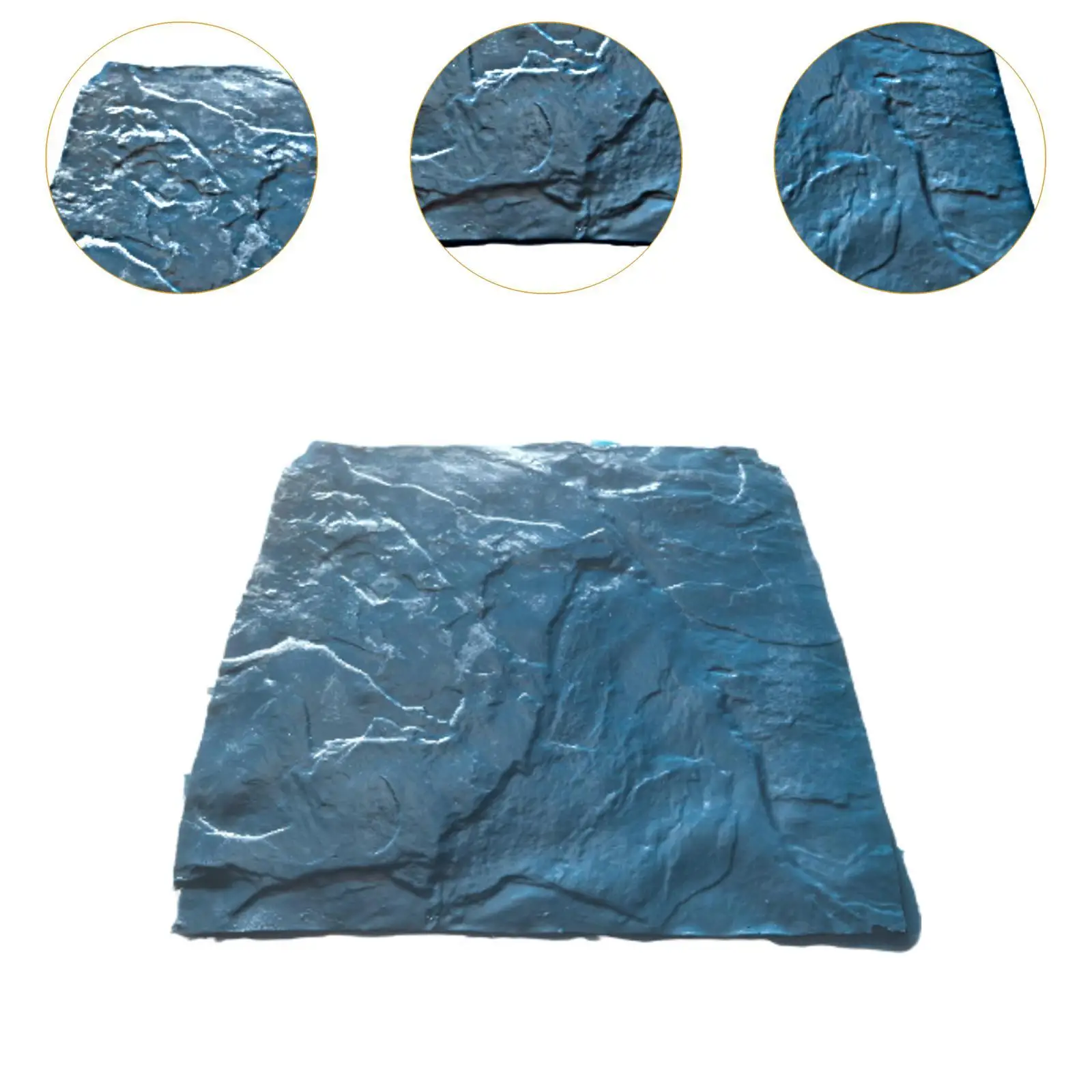 Concrete Stamping Tool DIY Form Concrete Texture Mat for Courtyard Yard Path