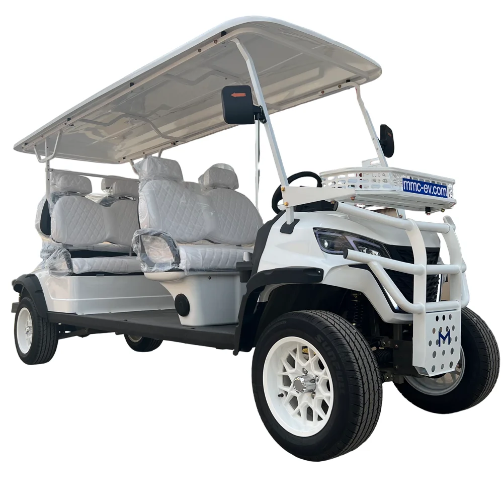 Factory Customize Good Price 48v 60v 72v Electric 5000w AC motor 6 person and 8 person Golf Cart