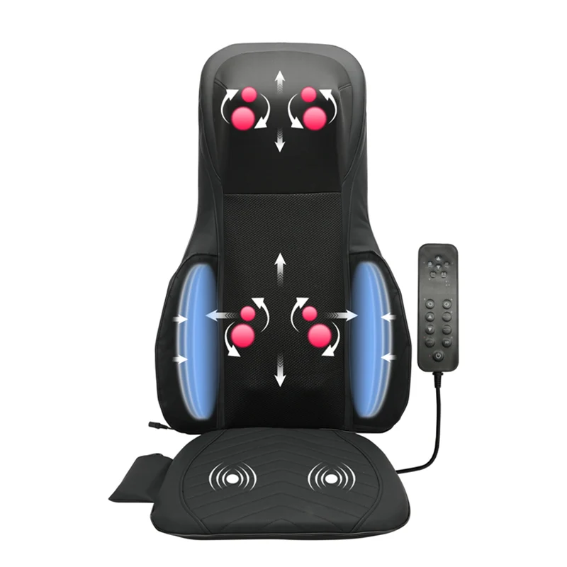 CE,RoHS,Seat massage cushion office chair massage pad  height adjustable car seat massager electric massage cushion