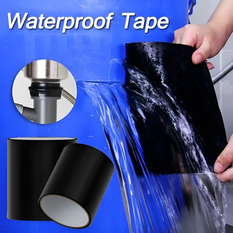 150x10cm Waterproof Tape PVC Patch Water Pipe Bonding Leak-proof Repair Sealing Tapes Self Adhesive Insulating Duct Fix Tape