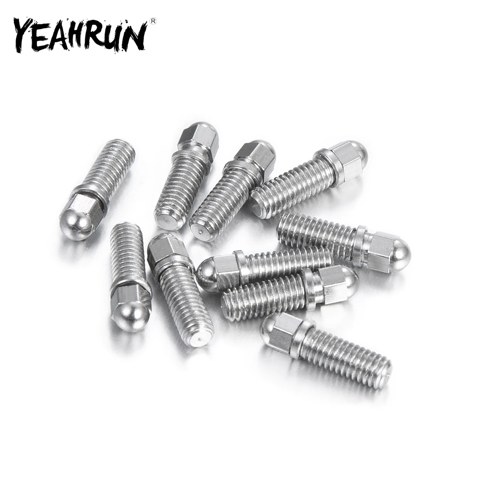 YEAHRUN M3×11mm M2.5 M2 Ball-Head Screw For for 1/10 RC Model Buggy Truck Car Spare Upgrade Parts Accessories