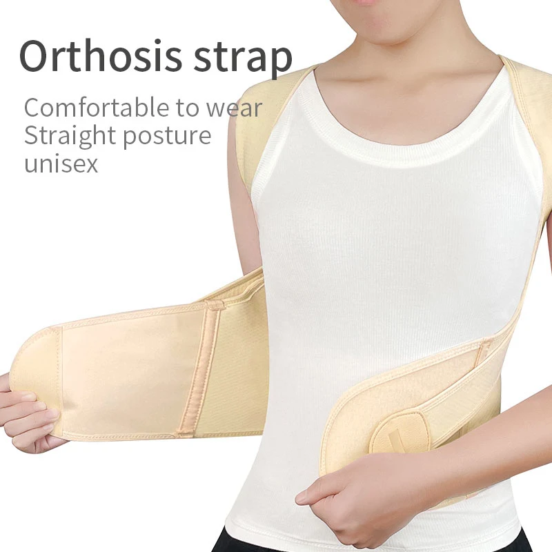 Posture Corrector Back Support Comfortable Back and Shoulder Brace for Men and Women Medical Device To Improve Bad Posture Belt