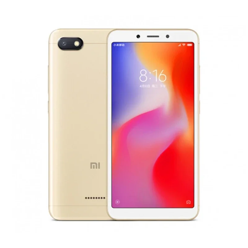 xiaomi Redmi 6a/Redmi 7 Android 4G разблокированный 5,45 дюйма 3 ГБ ОЗУ 32 ГБ ПЗУ (тест) в хорошем состоянии оригинальный сотовый телефон