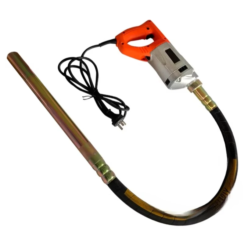 1200W Portable Professional Handle Portable Electric Concrete Poker Vibrator, Small Concrete Hand Vibrator