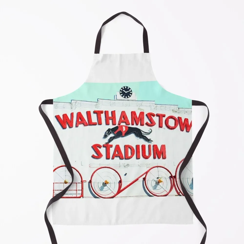 Walthamstow Stadium, London Apron Household Items Kitchen Kitchen Special Accessories Barber For Man Haircut Apron