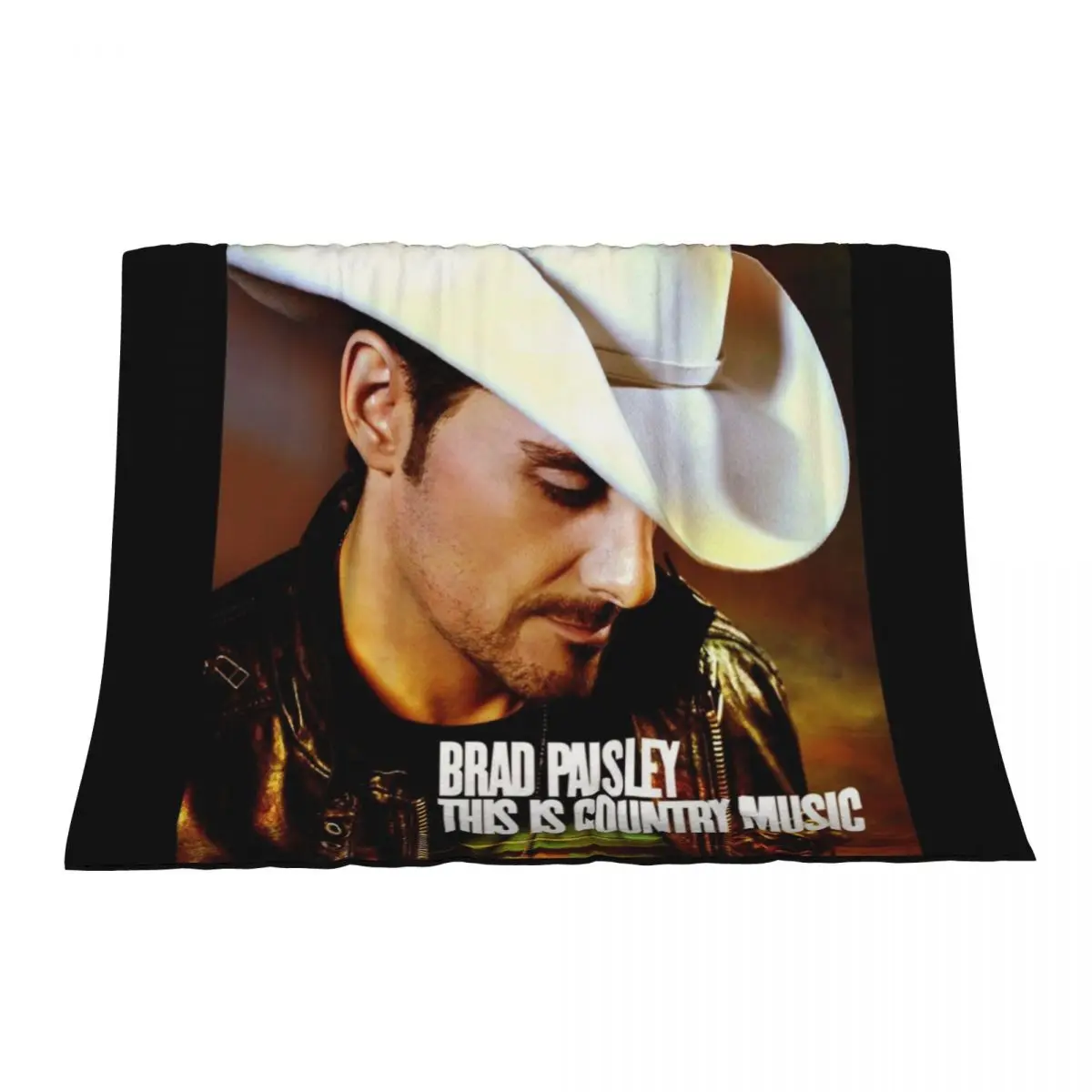 

Brad Paisley This is country music Throw Blanket Hair Weighted Luxury Throw Fashion Sofas Blankets