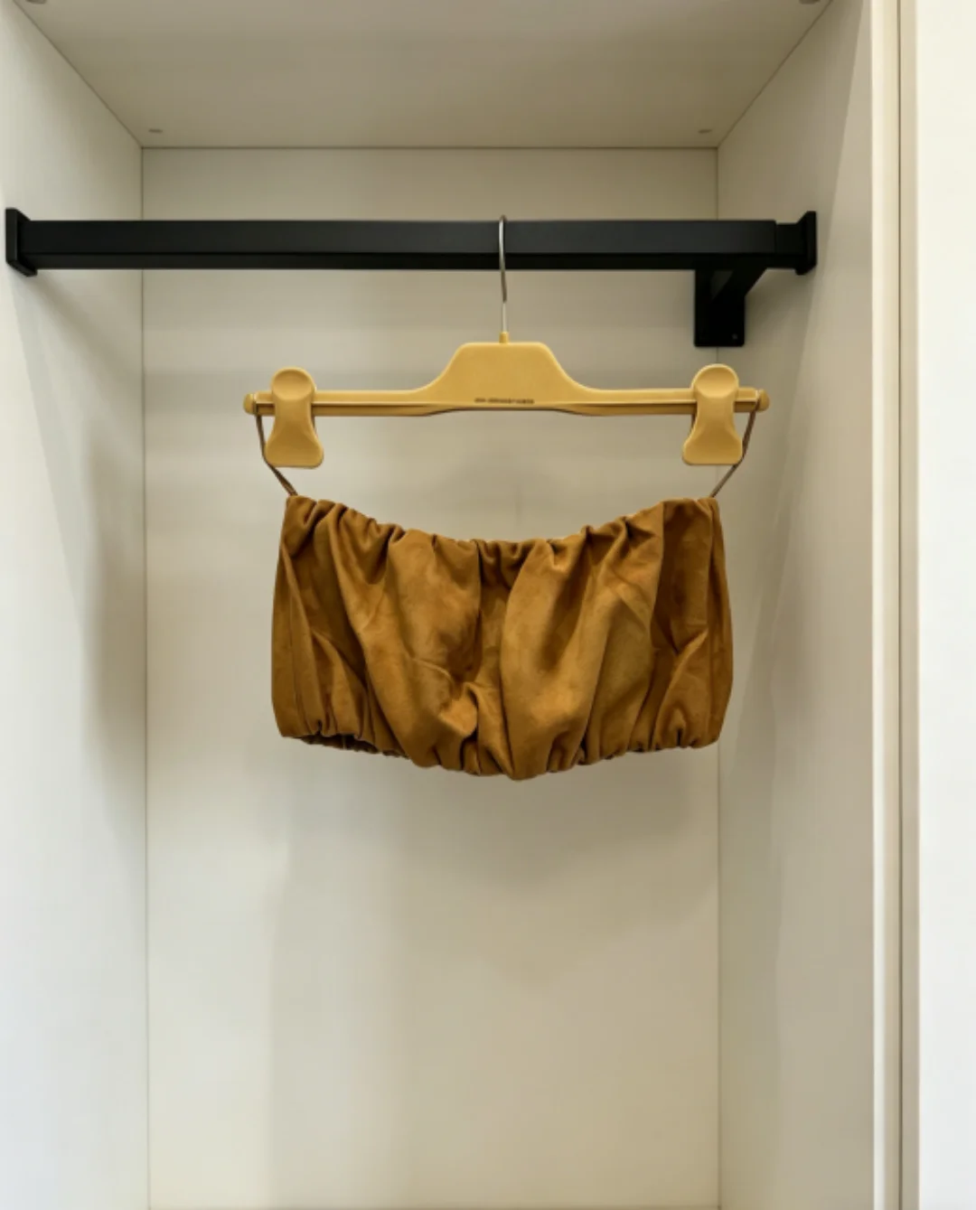 

Summer Women's Top Quality Genuine Leather Fashion Letters Sexy Tube Top Suede Strapless Top