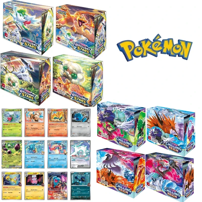 GORĄCA OFERTA 360 szt./pudełko Karty Pokemon SCARLET&VIOLE 151 Prismatic BATTLE STYLES UNIFIED MINDS Angielskie Booster Battle Transaction Card Toy