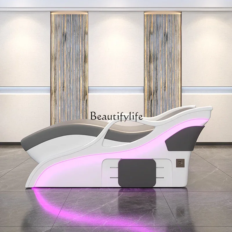 

02Face Wash Facial Bed Beauty Salon Special Ear Cleaning Solid Wood Massage Nail Beauty Eyelash Beauty Physiotherapy Bed