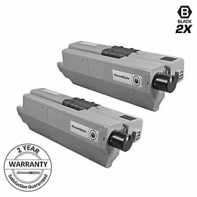 

2PK Compatible 44469801 for Okidata Type C17 BLACK OKI MC562w C310DN MC361 MC950