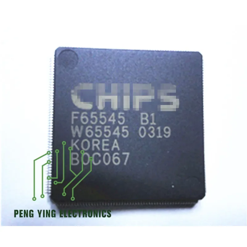 (1pcs) 100%New F65545B1 F65545 B2 W65545AE3 QFP208 F65545B2 Fresh Spot