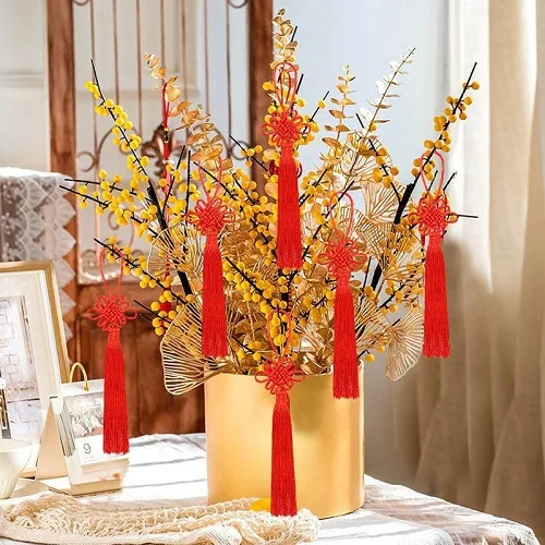 30 Chinese Knots | Red Auspicious Patterns | Festival Decoration, Wedding Gifts, Home Aesthetics | Wholesale Customization