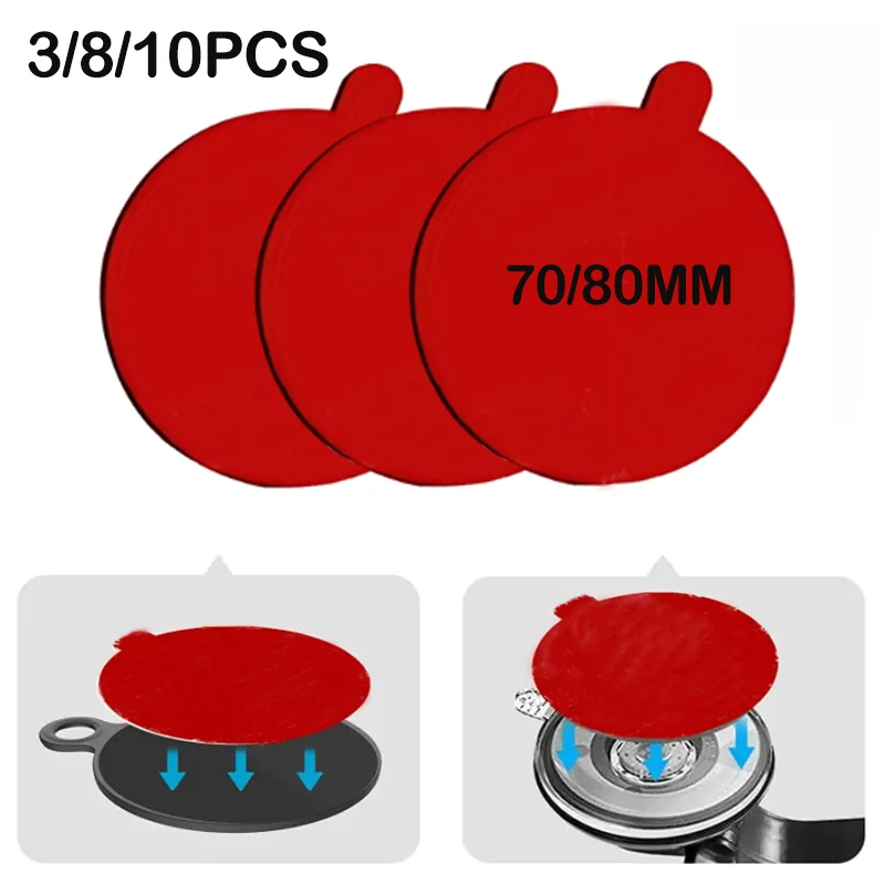 3/8/10PCS Heavy Duty Double Sided Foam Tape Dot Waterproof Seamless Self-Adhesive Car Installation Sticker For Car Rear Camera