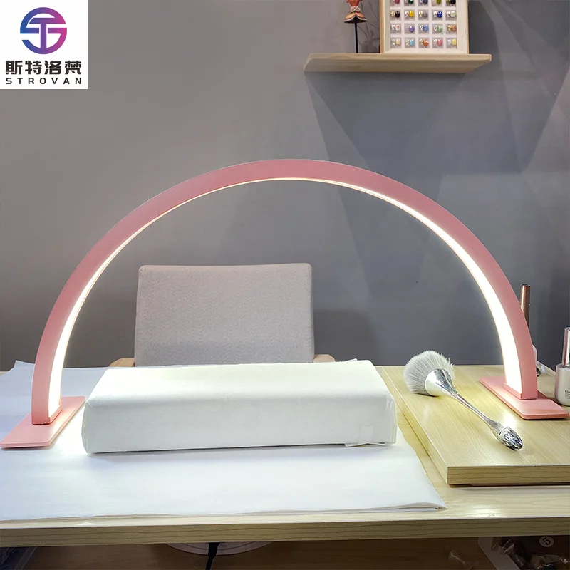 

STLF LZS High Quality Style Salon Nail Art Table Lamp Dimming LED Manicure Nail Lamp Salon Nail Table Light