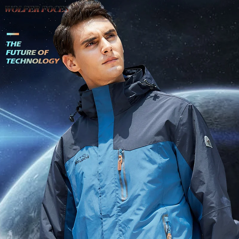 

Outdoor Men's Winter Jackets Waterproof Jacket Heating Work Wear Parkas 2022 Clothing Sports Clothes Luxury Windbreaker Trekking