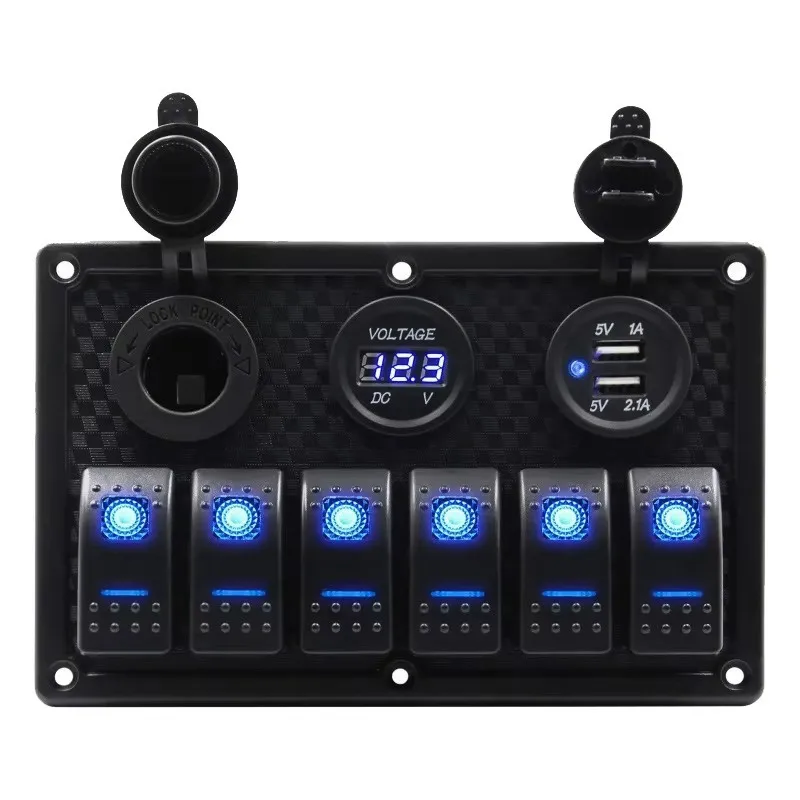 

Marine Control Panel Switch Combination
