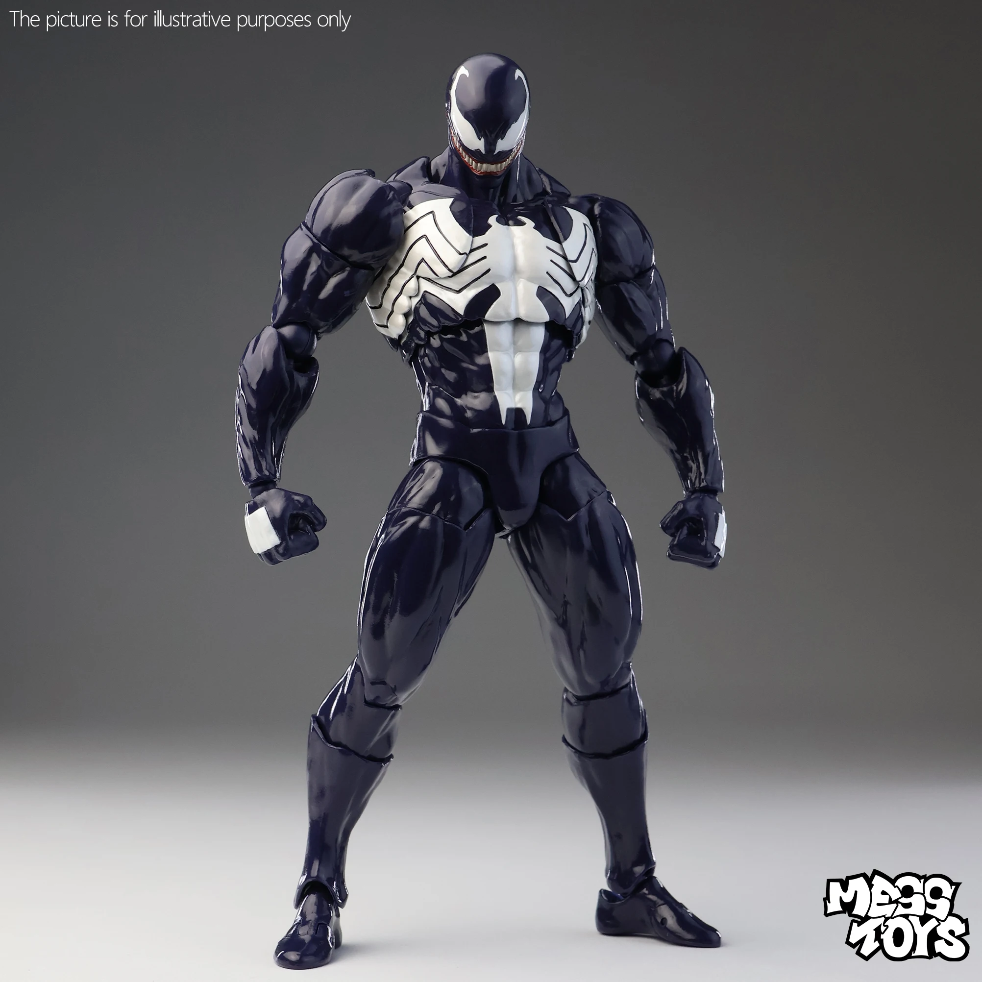In Stock Mess Toys Venom Actio - огляд і ціна Model Kit Venom