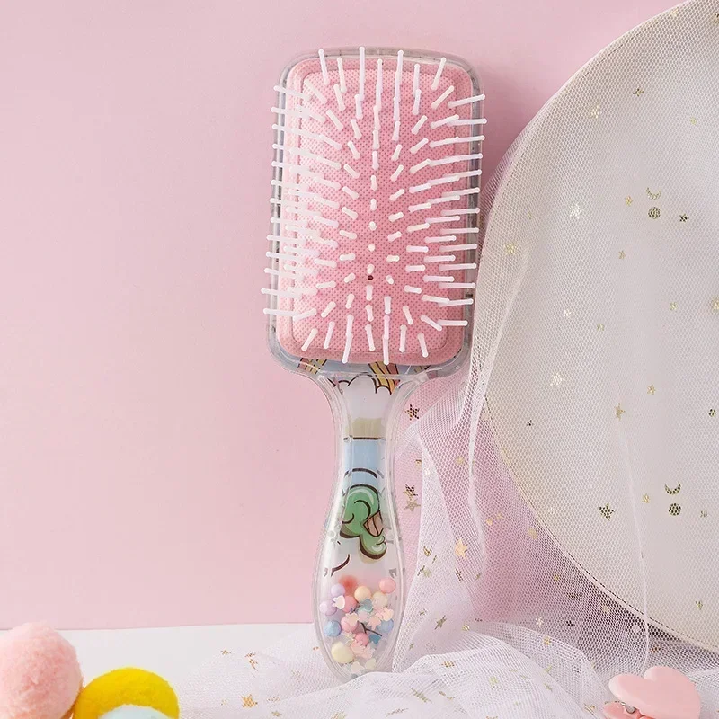 Cute Cartoon Hair Comb Scalp Massage Air Cushion Hairdressing Hairbrush Women Hair Care Comb Portable Hair Stying Accessories