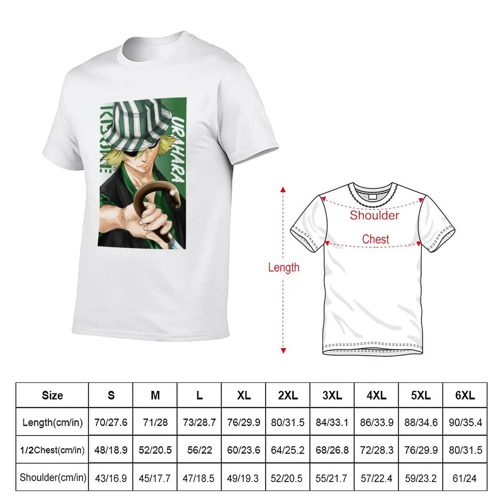 New Digital Artwork of Kisuke T-Shirt blank t shirts black t shirts plain t shirts men