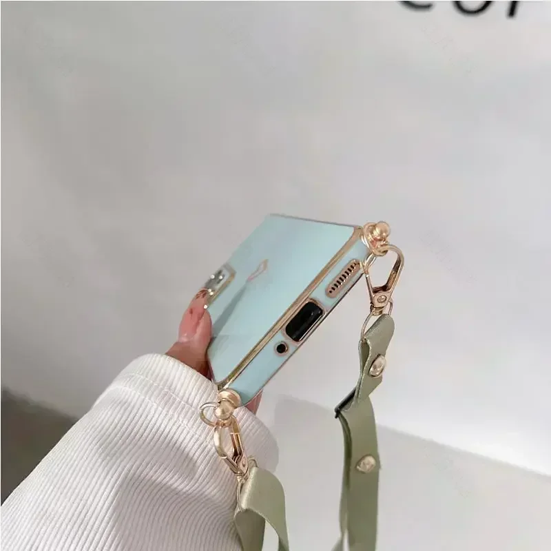 สายคล้องคอCrossbodyสําหรับMotorola Moto G30 G60 G20 G50 G8 G9 Play G22 G32 G52 G53 G54 G84 G42 G73 G13 G23 ฝาครอบ