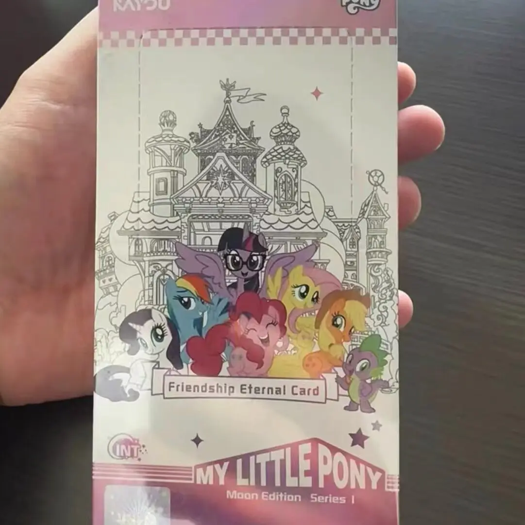 Kayou My Little Pony Cards Overseas English Version Hobby Anime Trading Card Game Birthday Holiday Gifts
