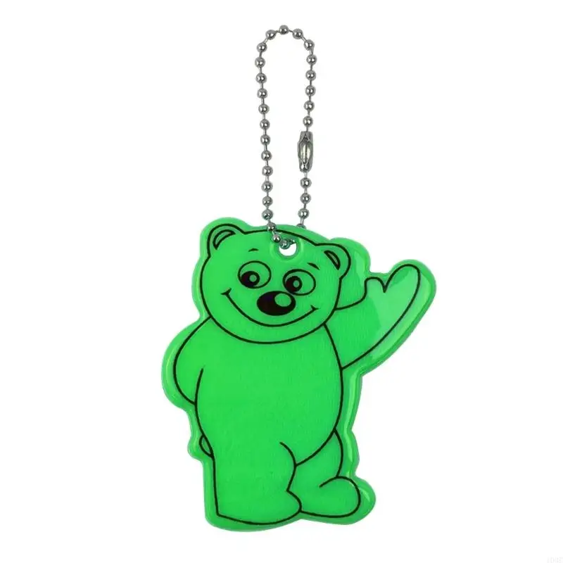 103c Reverse Safety Sferenties Keyrings Стильные рефлексивные рюкзаки для медвежьей шестерни.
