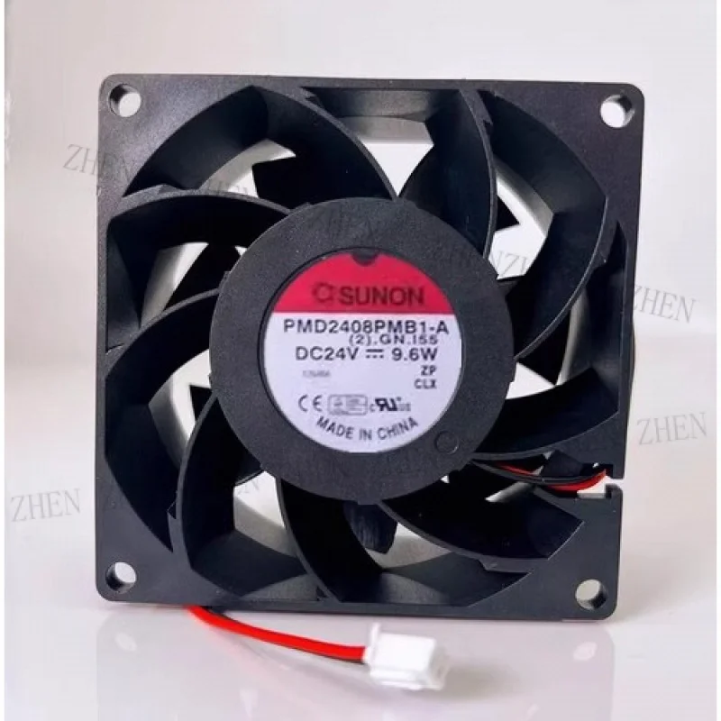 

Y ДЛЯ SUNON PMD2408PMB1-A. (2).GN 8038 DC24V 9,6W 2-проводной охлаждающий вентилятор с высоким потоком воздуха