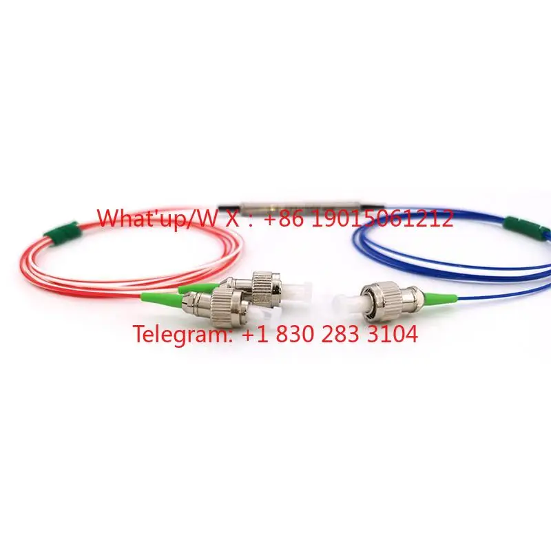 Fiber Circulator 1310/1550nm Three Port Fiber Circulator Single Mode FC/APC Low Loss