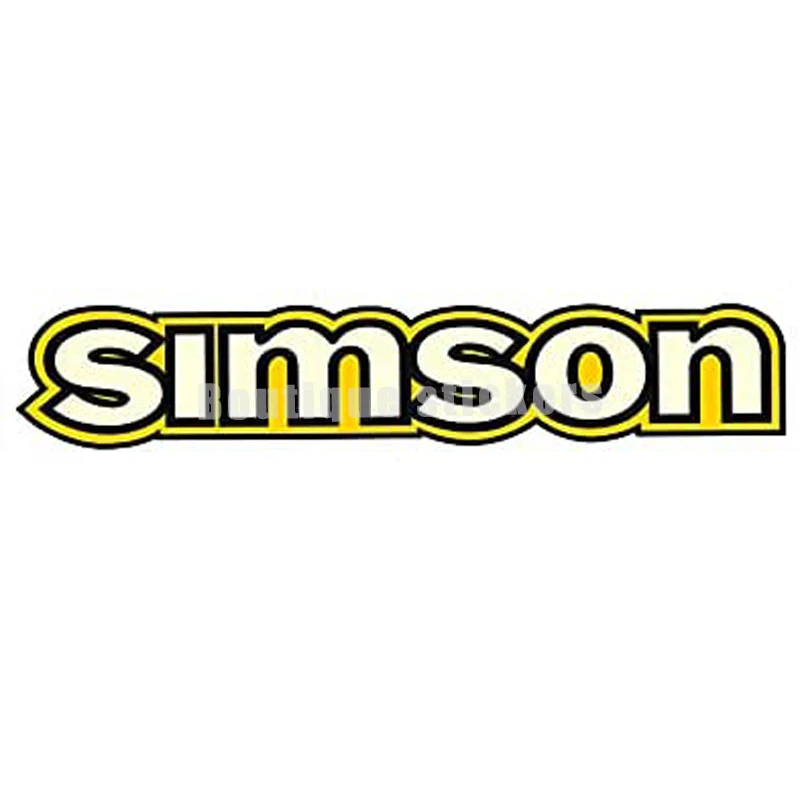 Decorative Simson S50B IFA Electronic Retro Sticker DDR Style Imitation Original Car Sticker Waterproof To Block Scratches