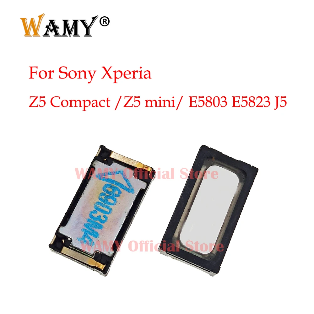 1-5Pcs WAMY Ear Speaker Earpiece Bottom Speaker For Sony Xperia Z5 Compact Z5mini E5803 E5823 J5 With Sticker Waterproof