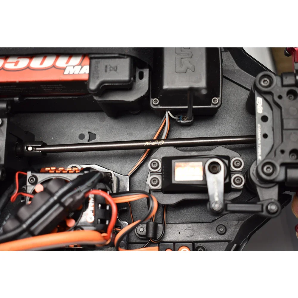 Eje de transmisión Central de acero y Metal GPM, hueso de perro AR310460 + AR310472 para 1/8 KRATON V5 V6 TALION EXB 6S RC, accesorios de actualización de coche
