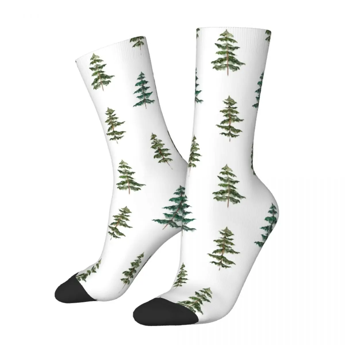 

New Men's Socks Hip Hop Trendy Winter Christmas Tree Sock Polyester Graphic Women's Socks Spring Summer Autumn Winter