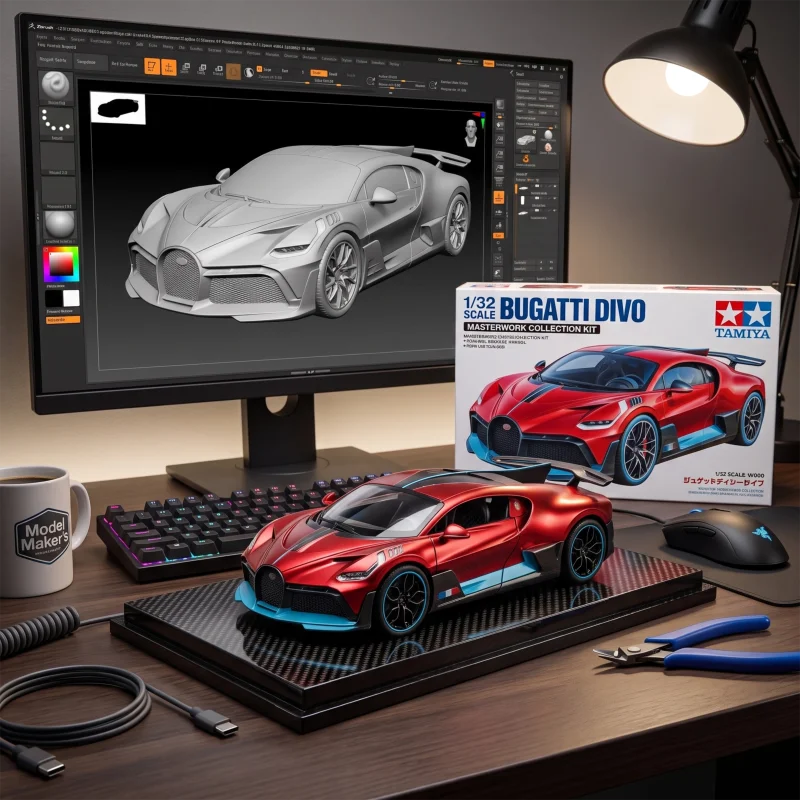 1:32 Divo Spielzeugauto Metall-Spielzeugauto Legierung Auto Modellauto Miniaturmodell Auto Spielzeug für Weihnachtsgeschenk