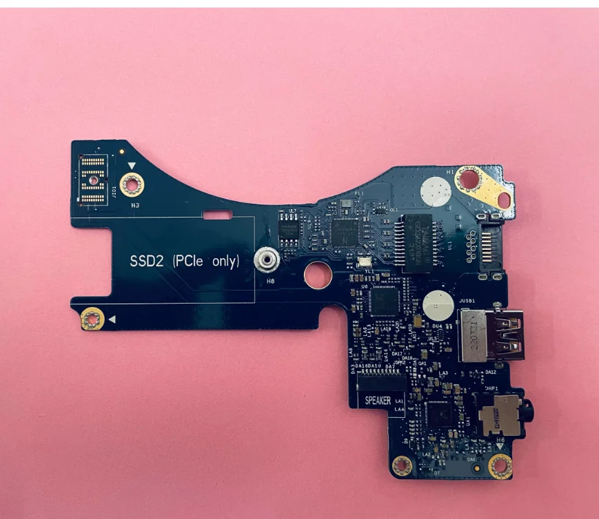 

ПОДЛИННАЯ ДЛЯ DELL M17 R4 USB AUDIO Ethernet Wlan BOARD FDQ71 LS-J52CP 0R18KH R18KH