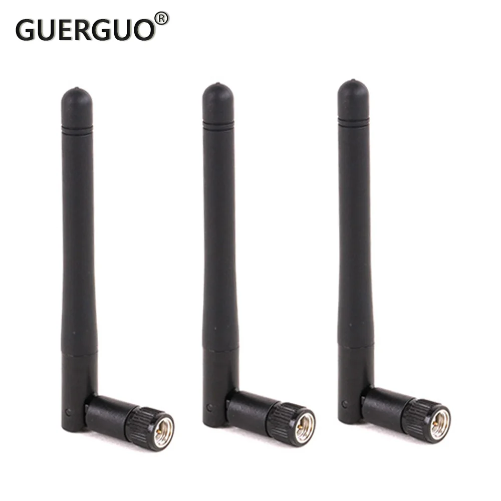 2 szt. 2,4 GHz 3dBi antena WiFi antena SMA RP-SMA złącze męskie antena Wifi do anteny routera bezprzewodowego