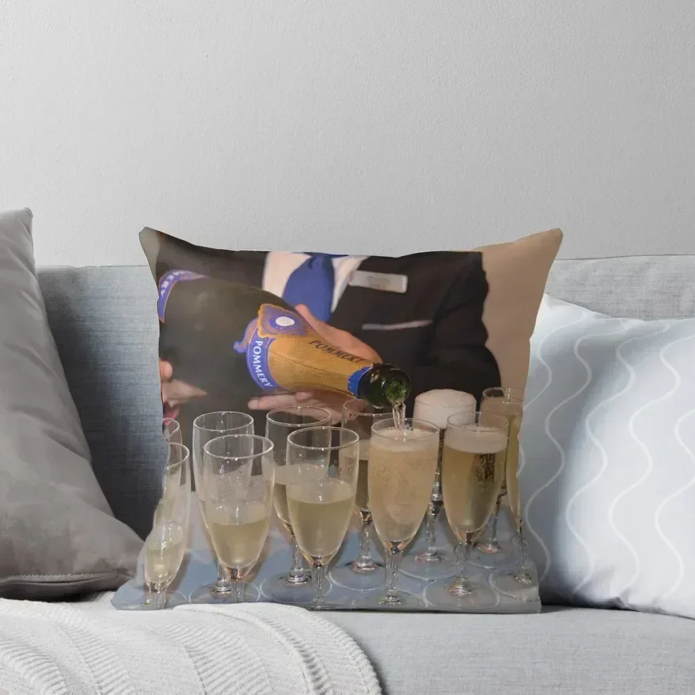 

Pouring the Champagne Throw Pillow christmas ornaments 2025 Pillow Covers Decorative christmas decorations for home 2025 pillow