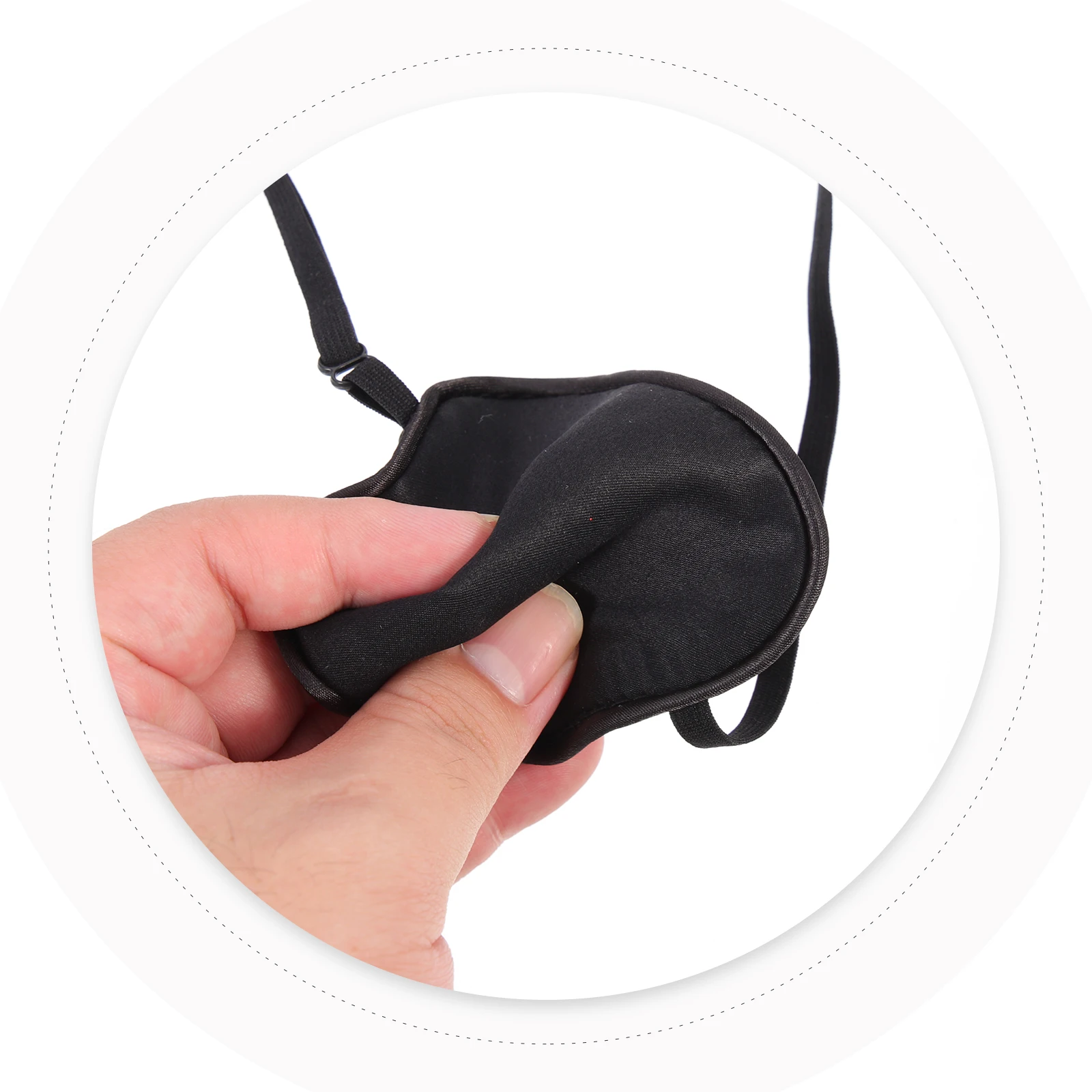 

2pcs Compact Protectors Amblyopia Vision Correction Reusable Eye Covers Lightweight Portable For Outdoor Vision Training Small