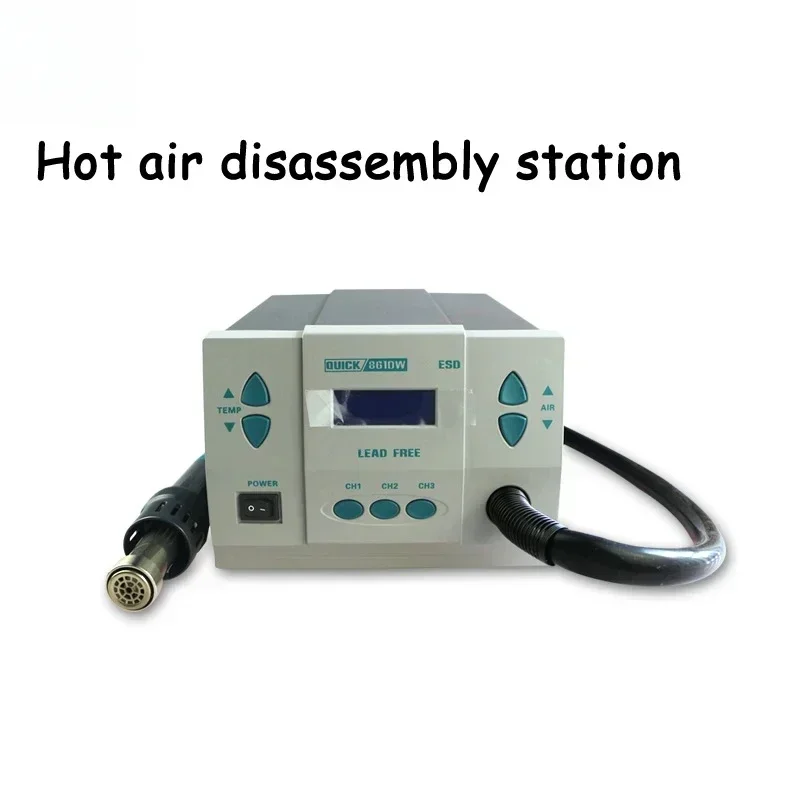 

High frequency digital display hot air gun controllable temperature high-power maintenance soldering iron disassembly table