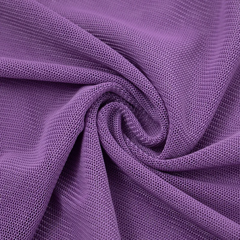 ชุดเซ็ต 2 ชิ้น เสื้อครอปแขนยาวทรงบับเบิ้ล คอปกพับได้ ผ้าตาข่ายซีทรู + กระโปรงทรงบอดี้คอนสั้น