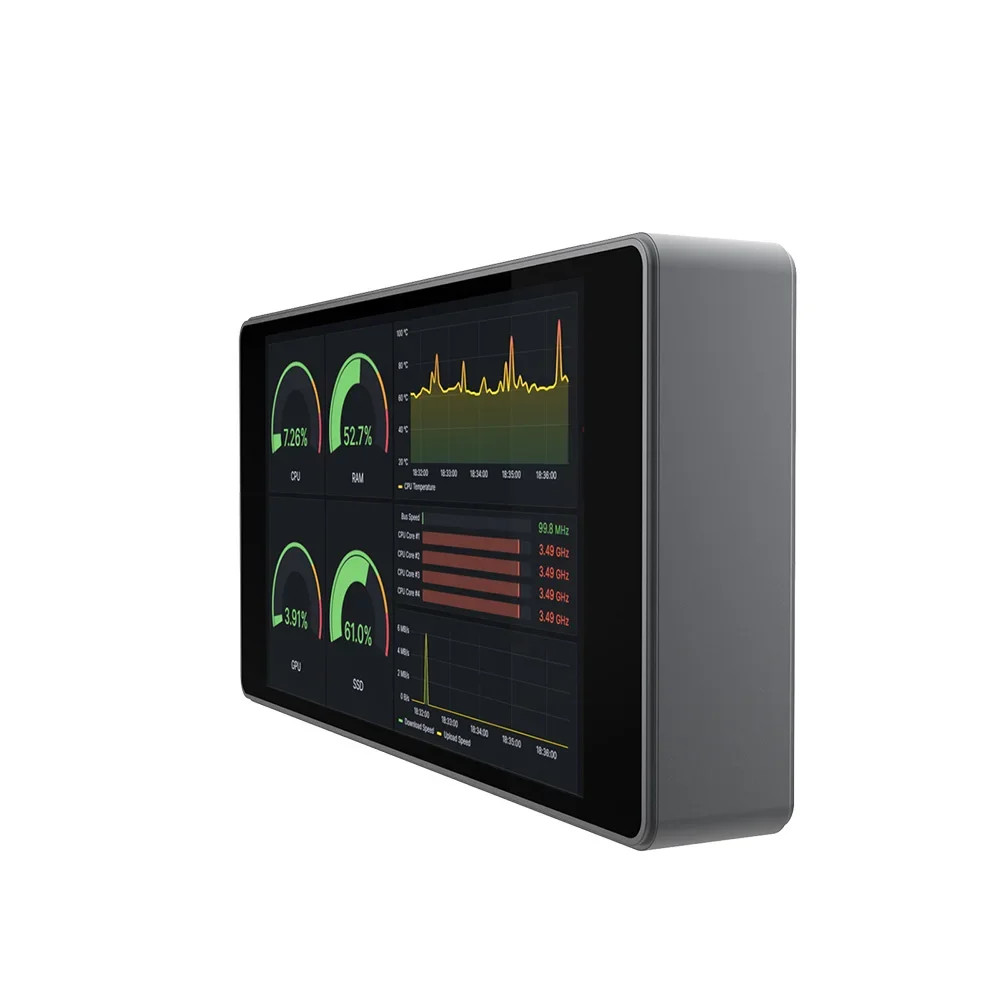 كمبيوتر جيب بشاشة لمس SZBOX ، كمبيوتر صغير ، نوافذ 11 ، 8 جيجابايت DDR4 ، شاشة مزدوجة ، WiFi6 ، BT5.2 ، x: FHD ، N5105 ، JX2