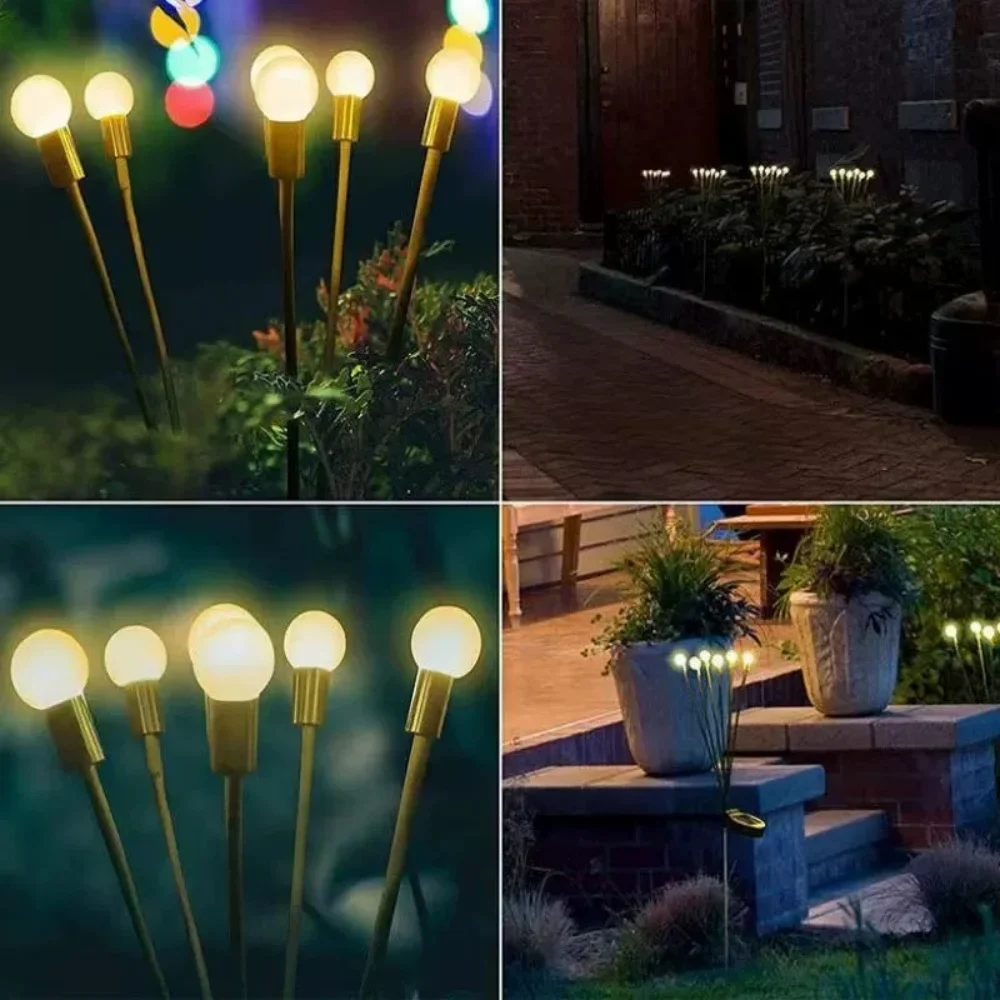 Waterdichte Atmosfeer Licht Outdoor Moderne Stijl Gazonlampen Vuurvlieg Laserlicht