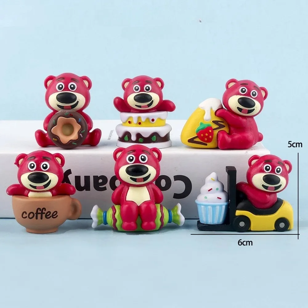 Disney kawaii action anime figur spielzeug stell alou lotso winnie tisch dekoration verzierungen für kinder geburtstags erinnerungen geschenke