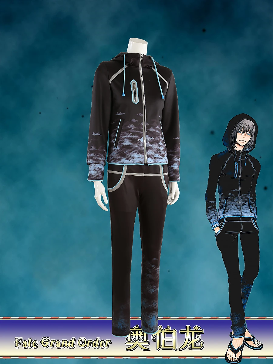 Customized FGO Fate Oberon Unhappy Summertime Lingyi Swimsuits Cos Costumes Full Set