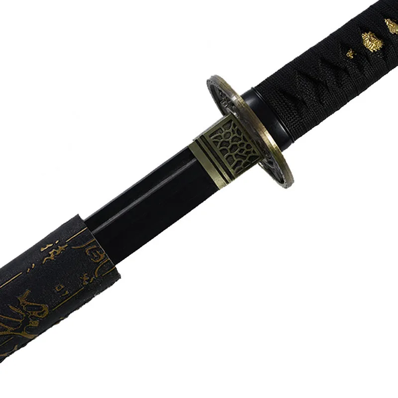 103 cm/40.56in Samurai Spada Modello di Bambù Puntelli Armi Periferiche Anime Cosplay Con Guaina Giocattoli Di Compleanno Ornamenti Da Collezione