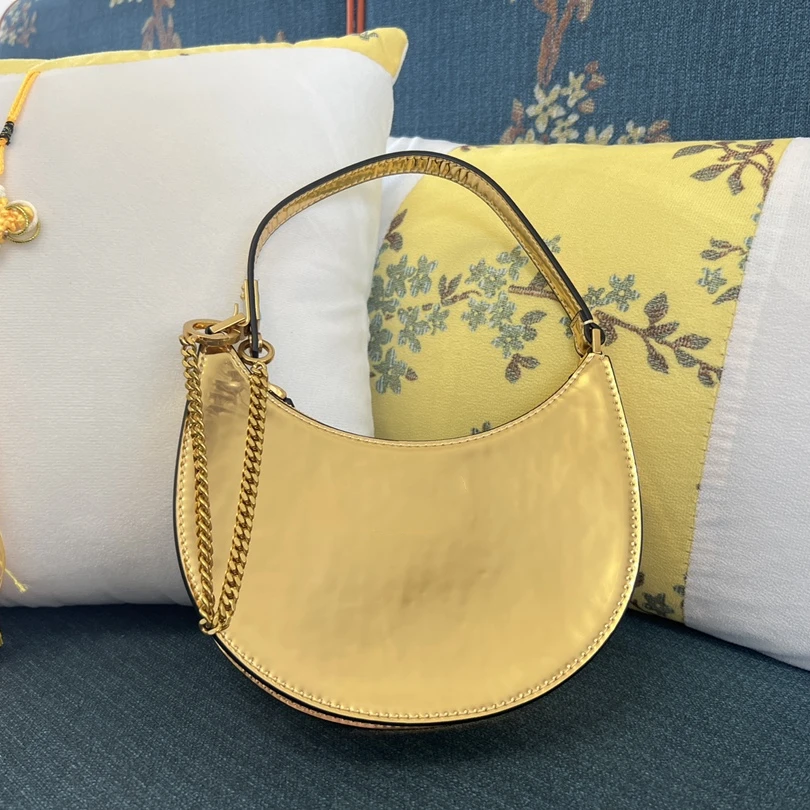 

2025 New Fashionable High-end Moon-shaped Baseball Bag Designer Luxury Women's Single Shoulder Bag Elegant lady fashion Handbags