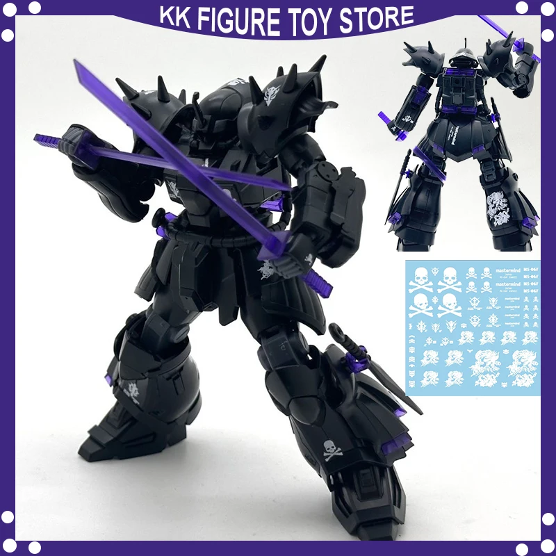 

Wmh HG 1/144 MS-08TX/N Efreet Night Combat Black Warrior Assembly Model Kit Action Figures Robot Plastic Model Toy Gifts