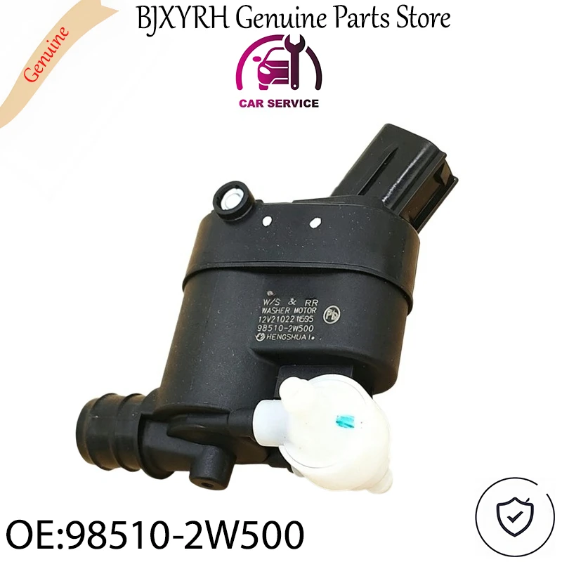 Bomba de Fluido para Lavagem de Para-brisa 985102W500 para Kia Sportage 2016-2019, Hyundai Santa Fe 2013-2021, Elantra OEM 98510-2W500