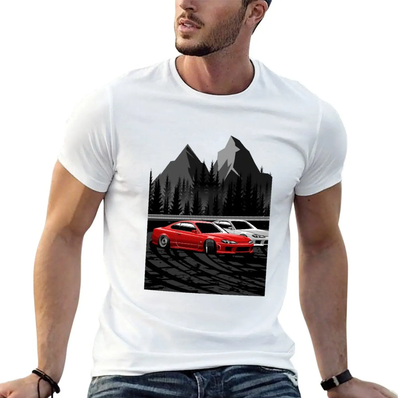 

S15 MOUNTAIN DRIFT T-Shirt funny t shirts cotton cotton t shirts man 100% t shirt man designer T-shirt